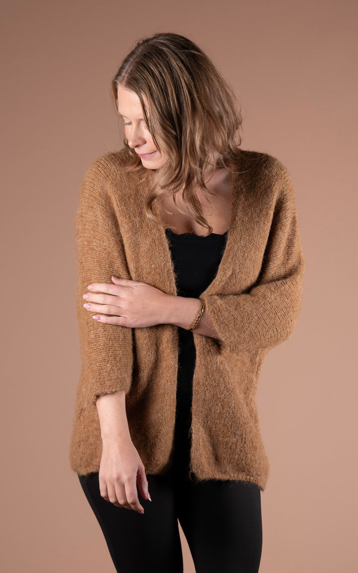 Maple Slouch Cardigan | Gold