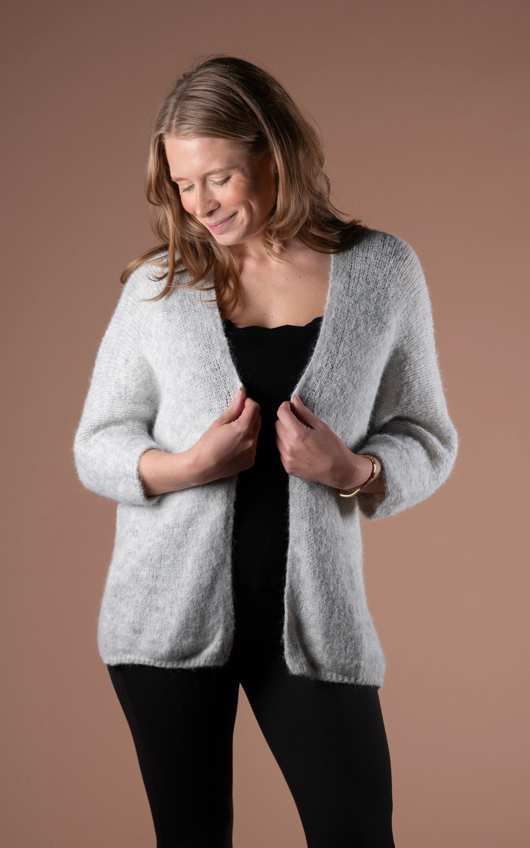 Maple Slouch Cardigan | Grey