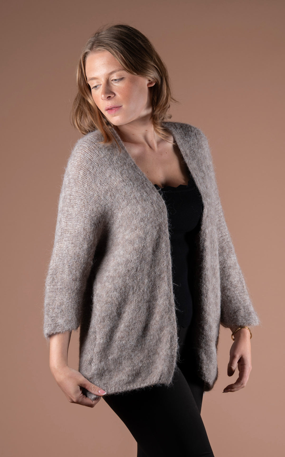 Maple Slouch Cardigan | Mocha