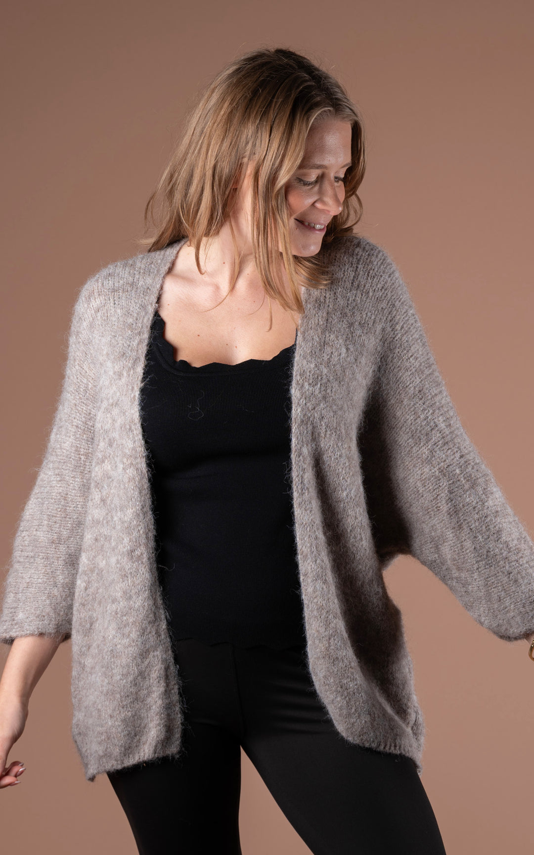 Maple Slouch Cardigan | Mocha
