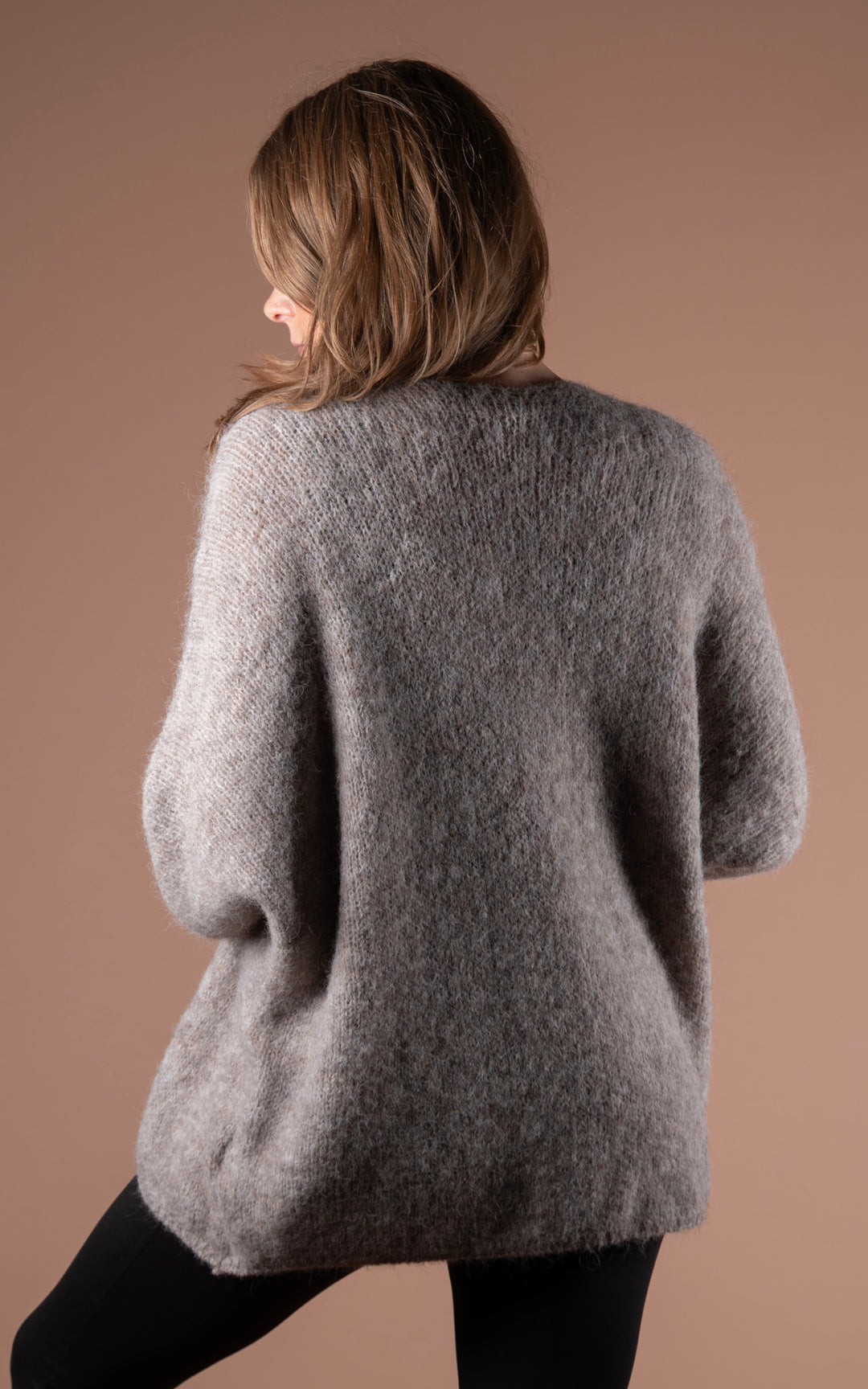 Maple Slouch Cardigan | Mocha