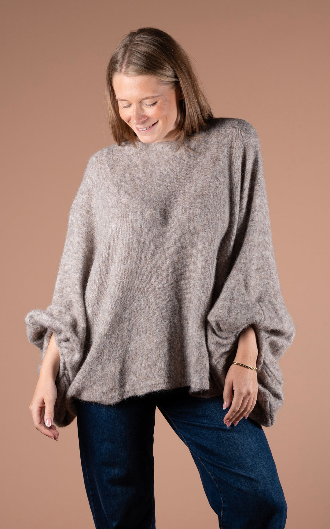 Maple Slouchy Batwing | Mocha