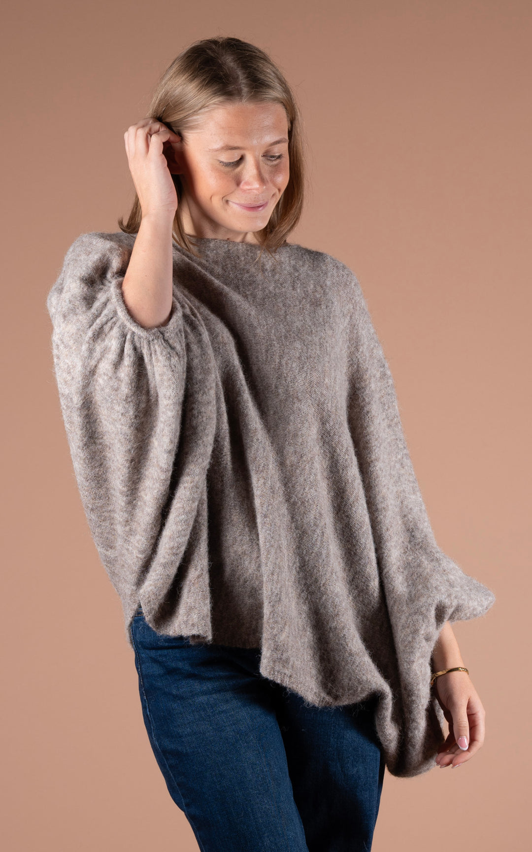 Maple Slouchy Batwing | Mocha