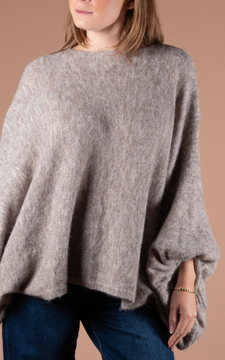 Maple Slouchy Batwing | Mocha