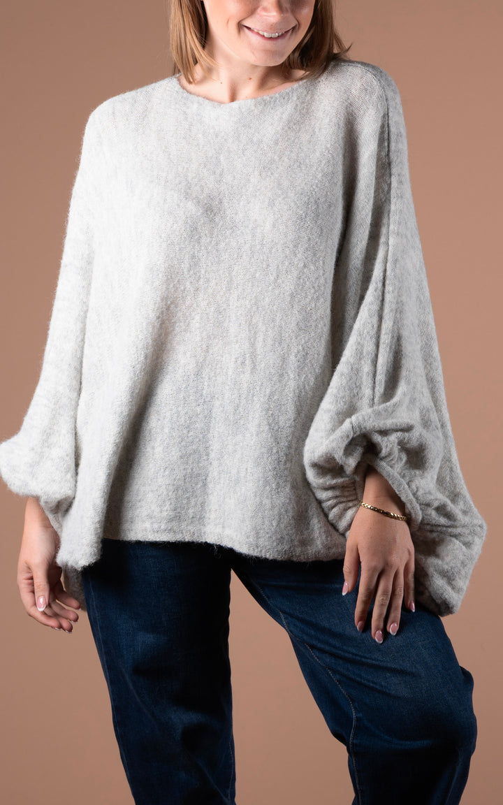 Maple Slouchy Batwing | Oat