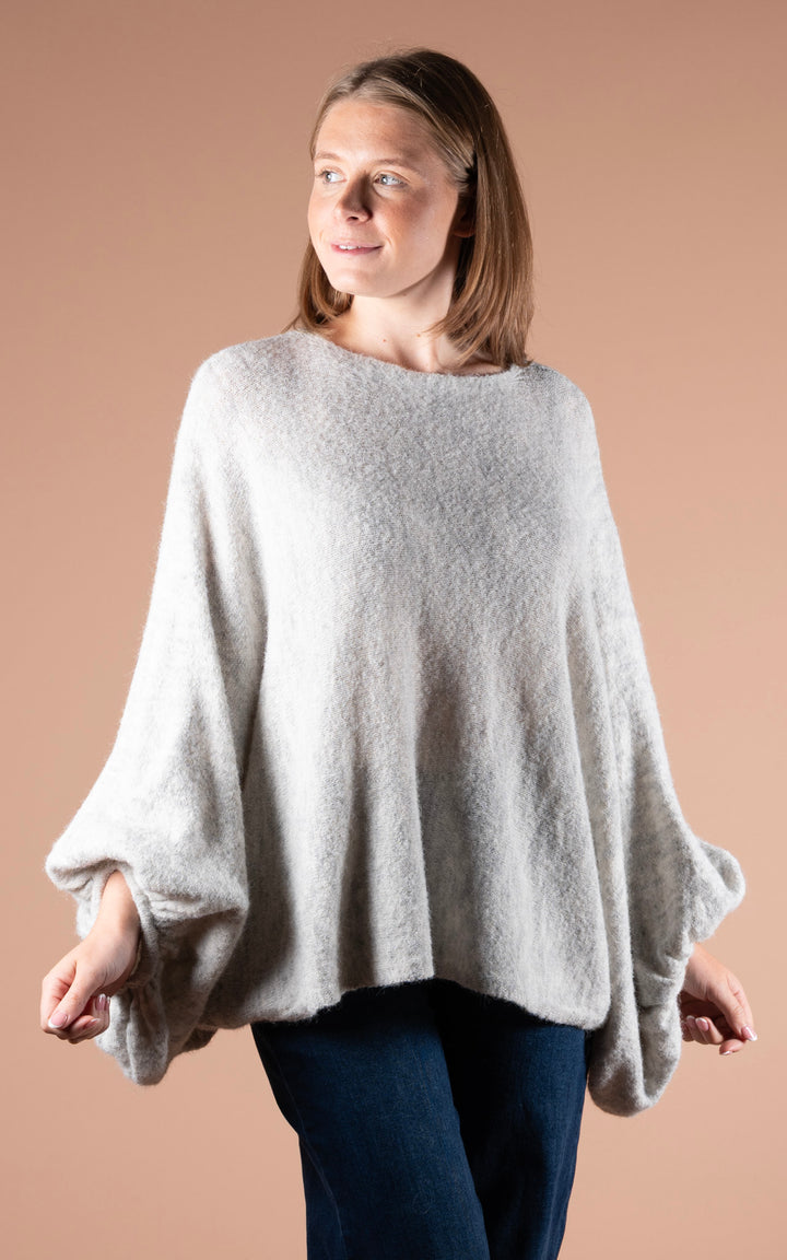 Maple Slouchy Batwing | Oat