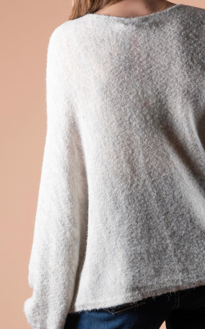 Maple Slouchy Batwing | Oat