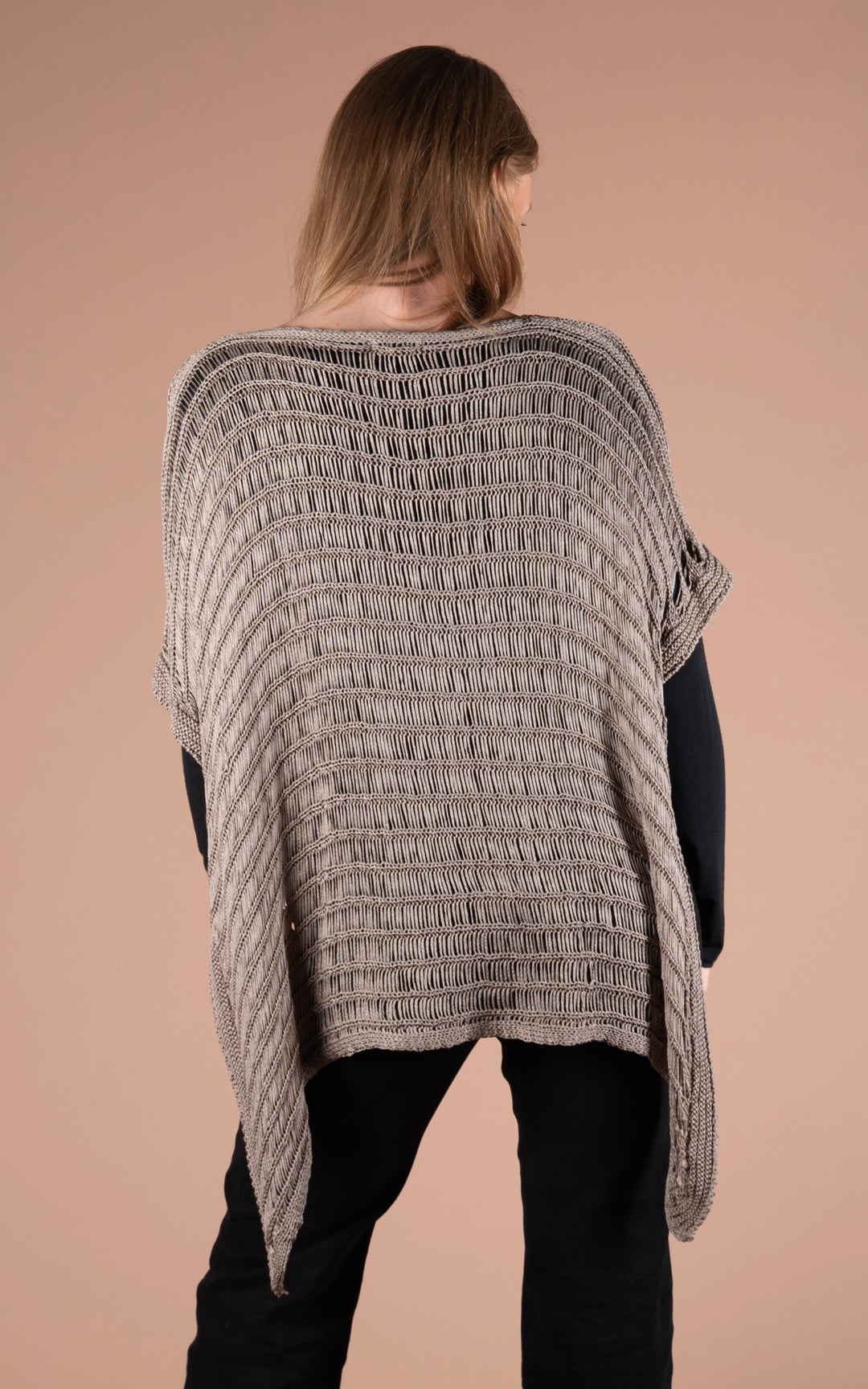Margot Crochet Top | Taupe