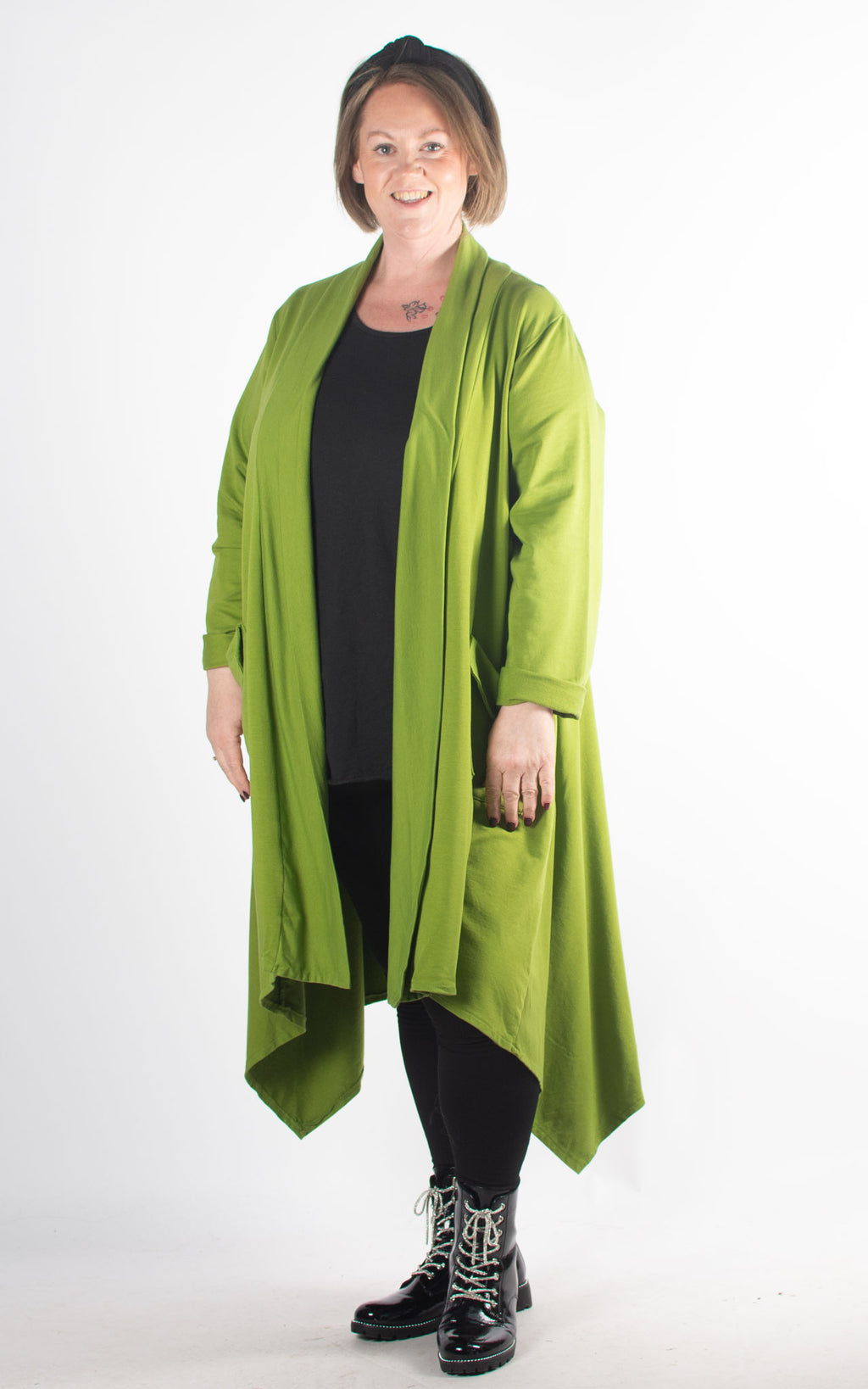 Marilyn Long Cardigan | Green