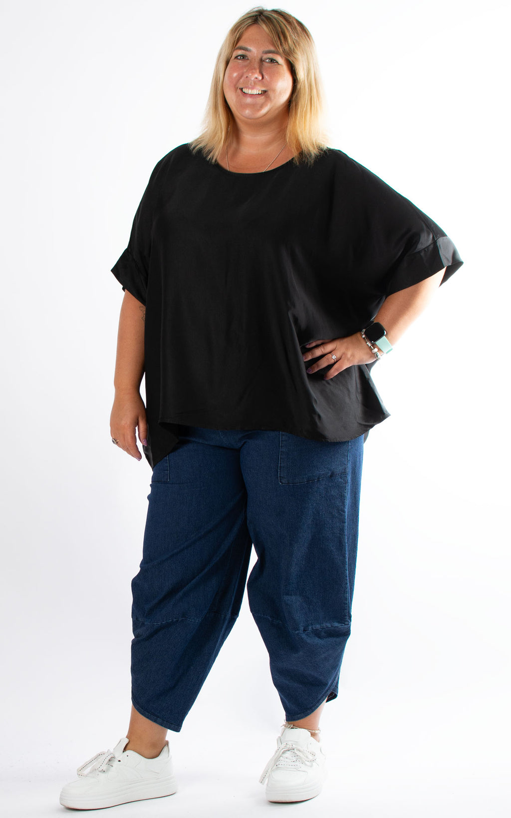 Mei Plain Top | Black