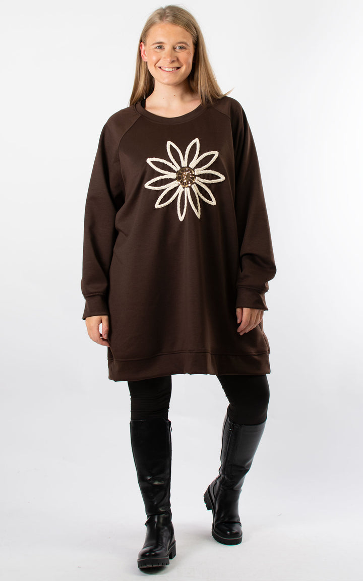 Melissa Tunic Dress | Chocolate