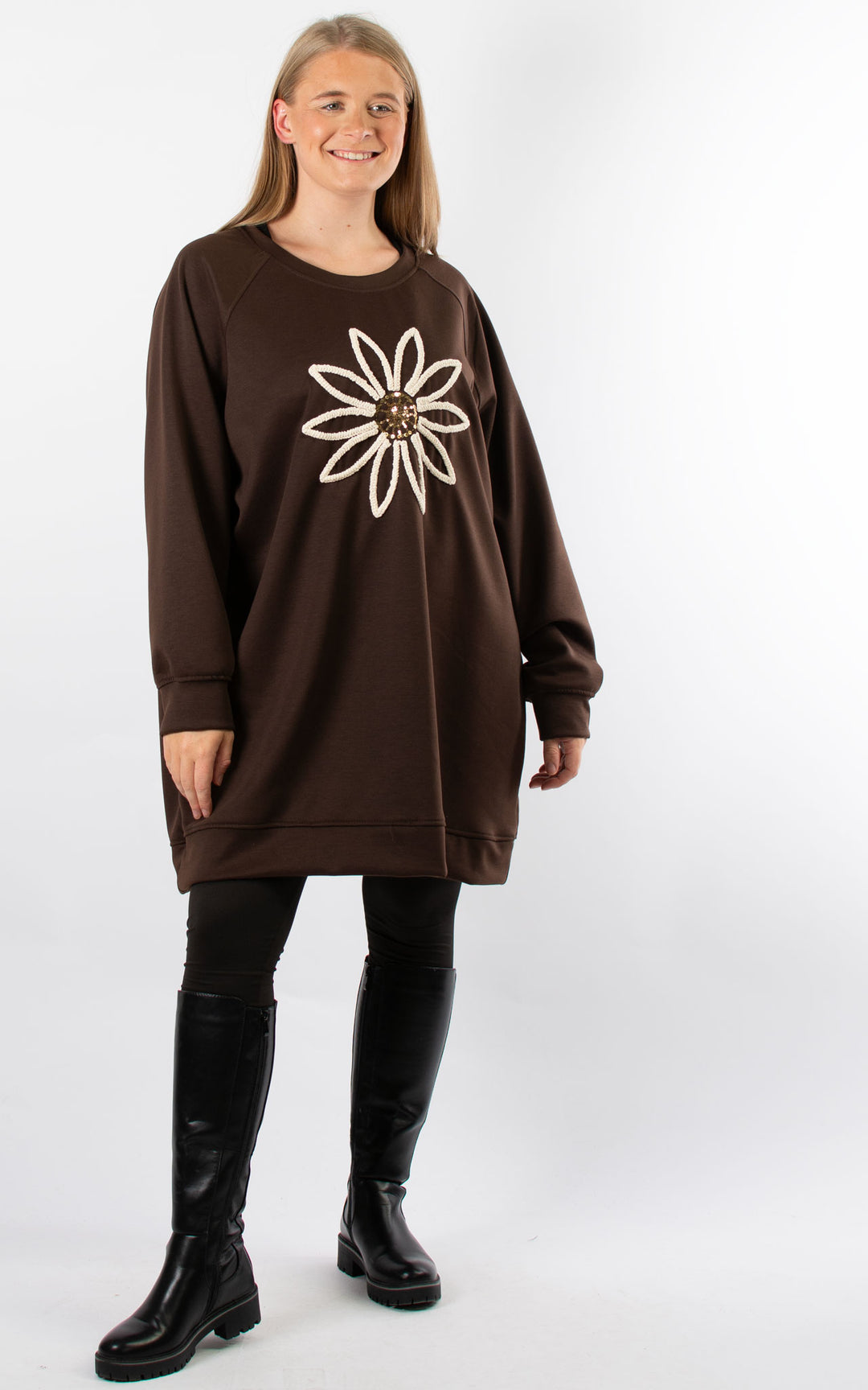 Melissa Tunic Dress | Chocolate