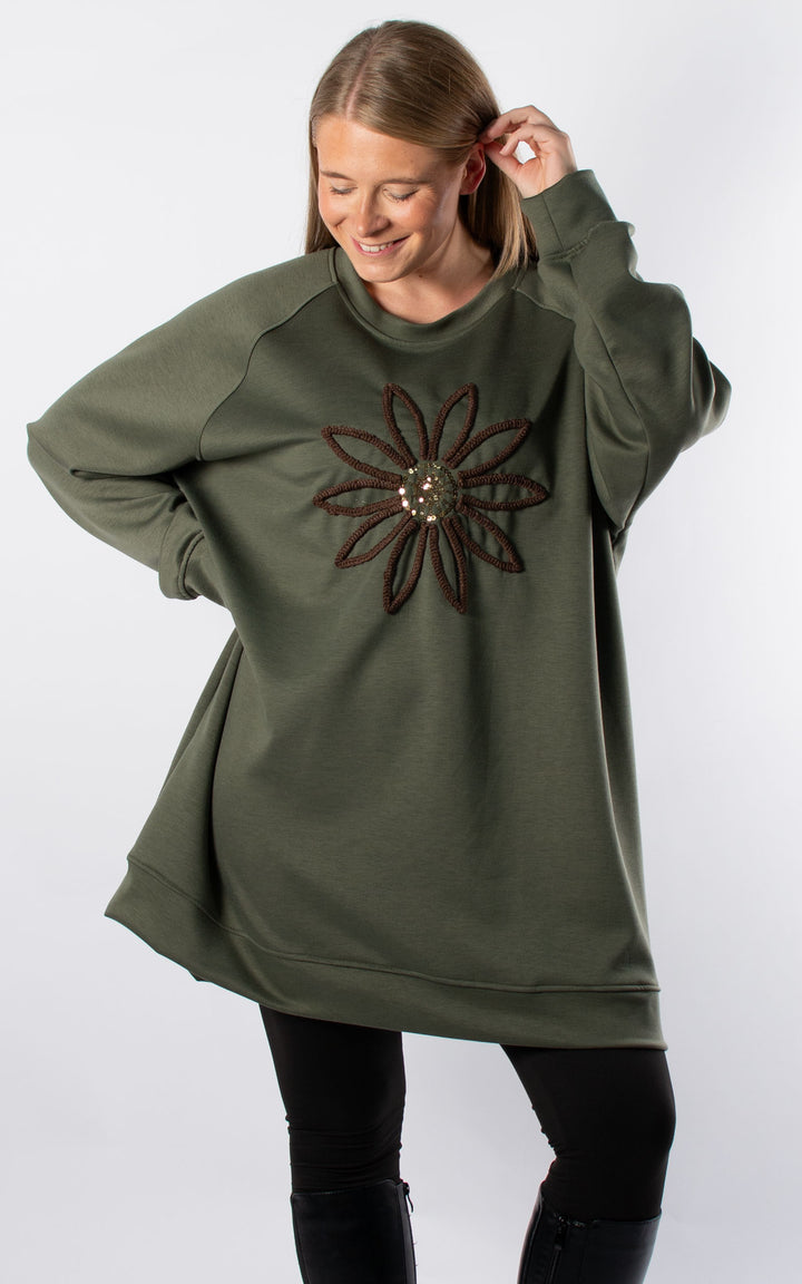 Melissa Tunic Dress | Khaki