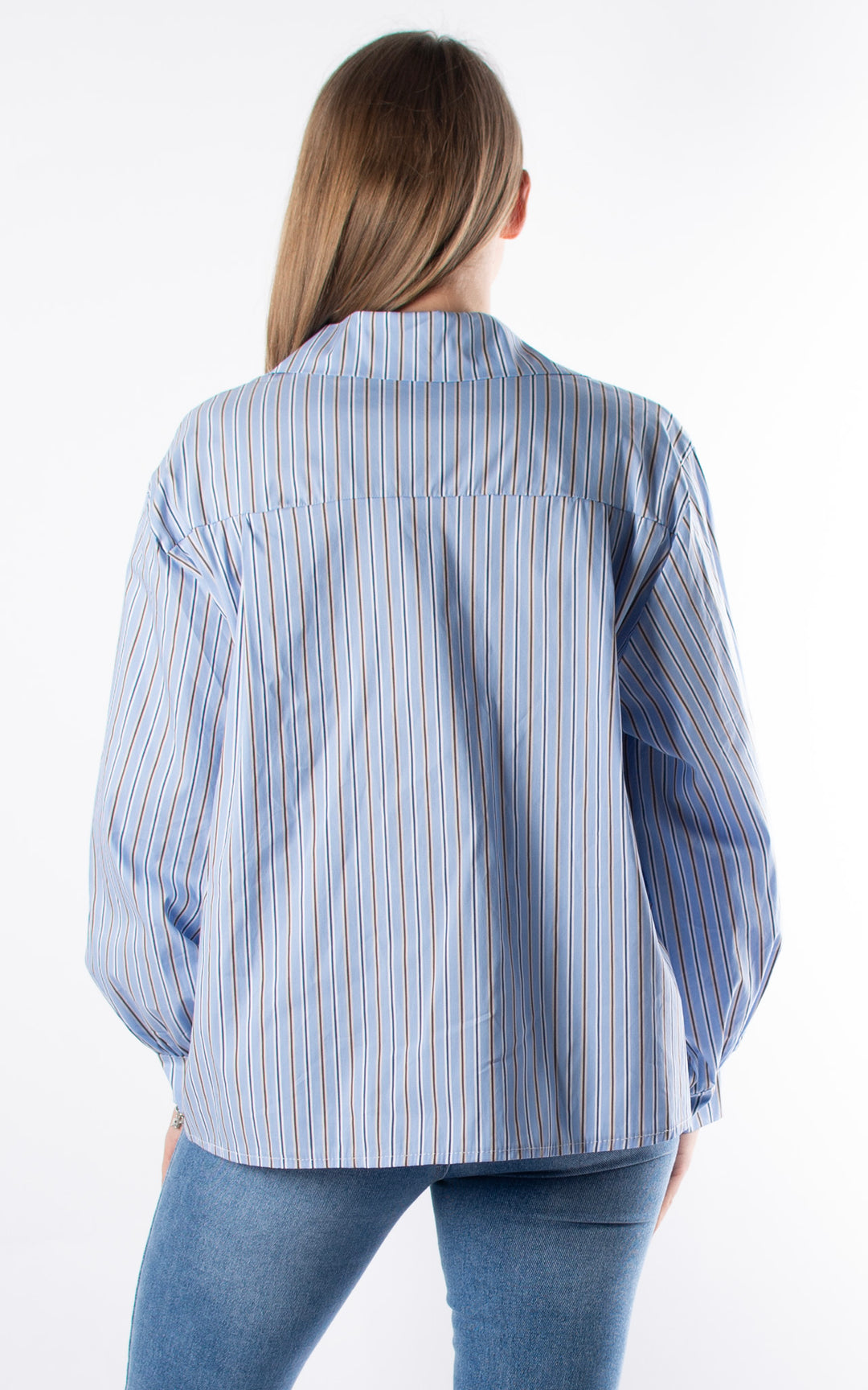 Melody Stripe Shirt | Blue