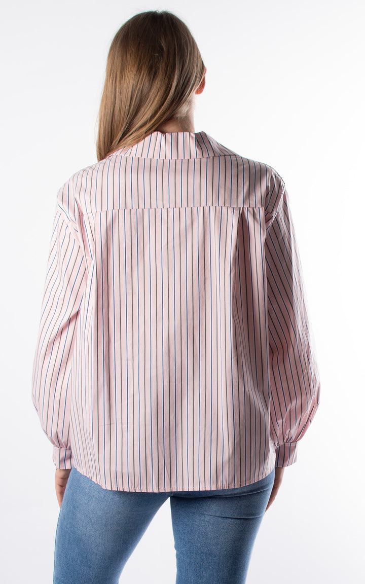 Melody Stripe Shirt | Pink