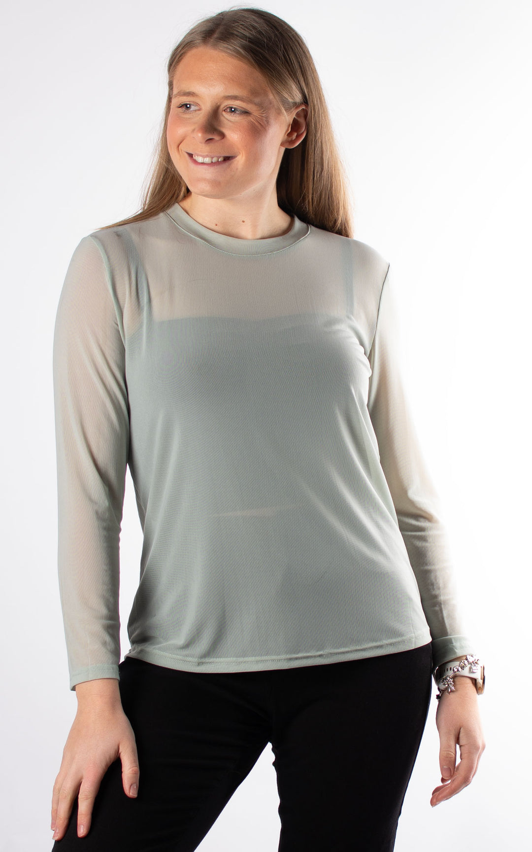 Mesh Top | Sage