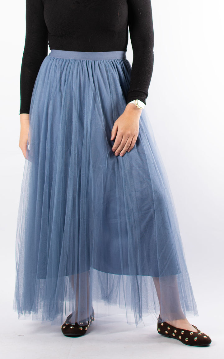 Mesh Tutu Skirt | Blue
