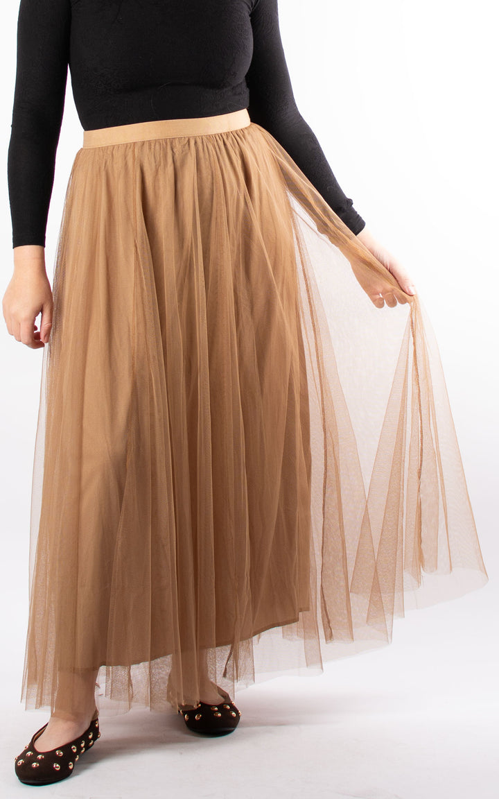 Mesh Tutu Skirt | Mocha