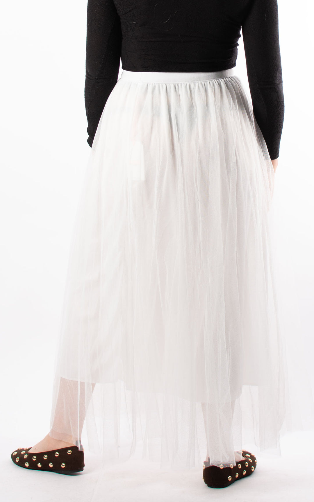 Mesh Tutu Skirt | White