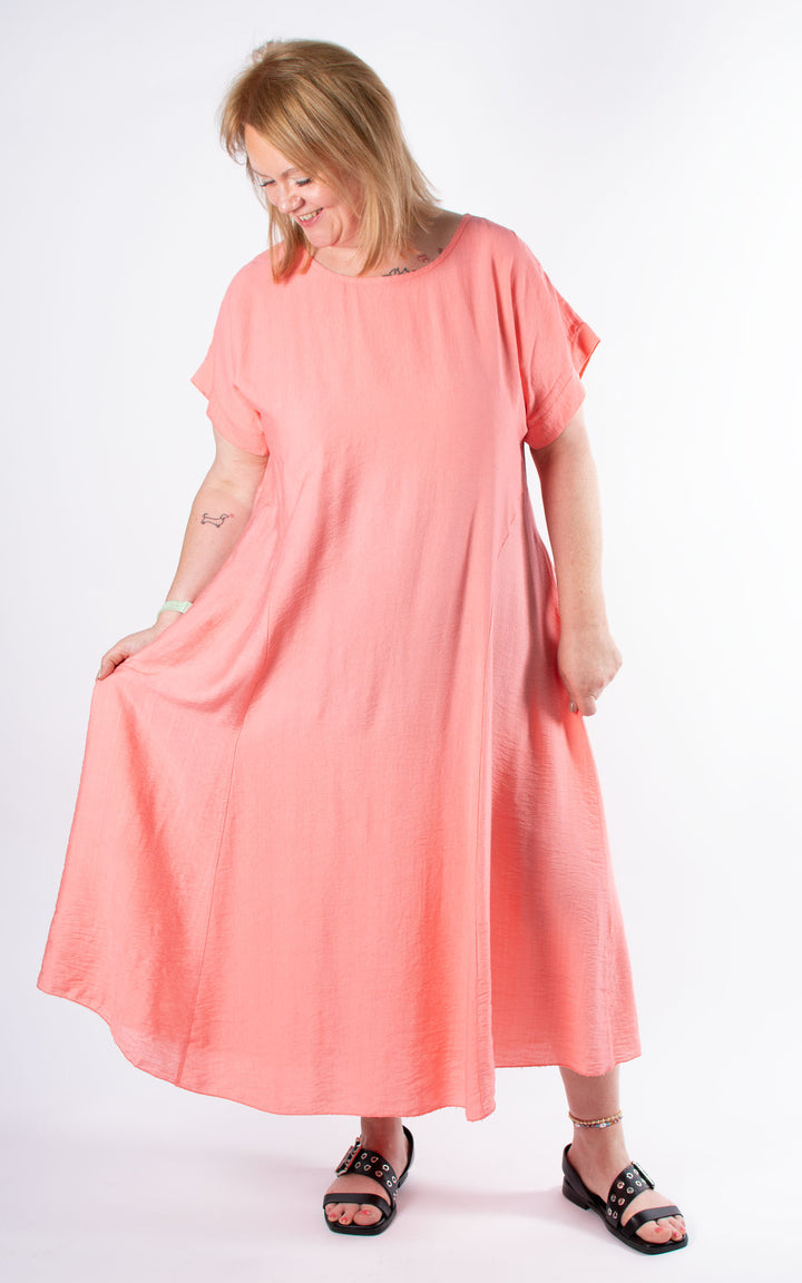 Mia Dress | Coral