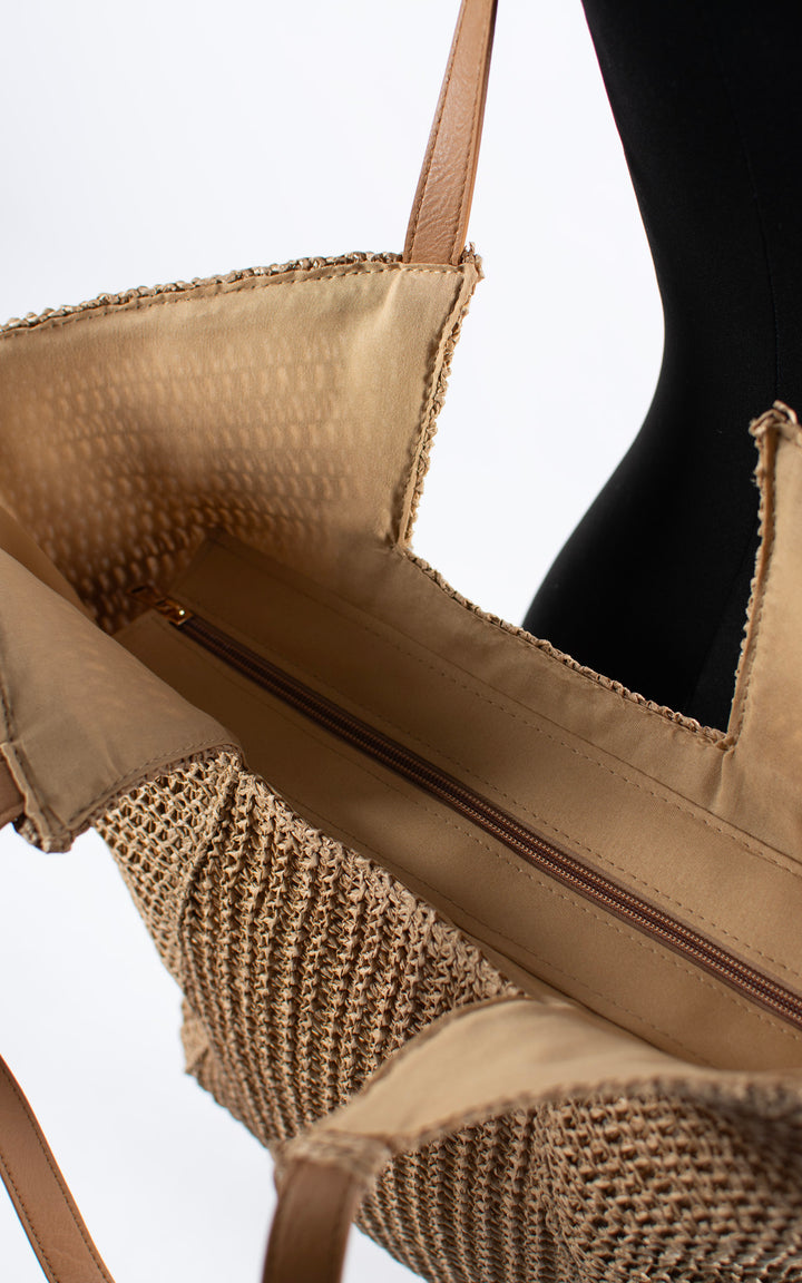 Mia  Hand Bag | Tan