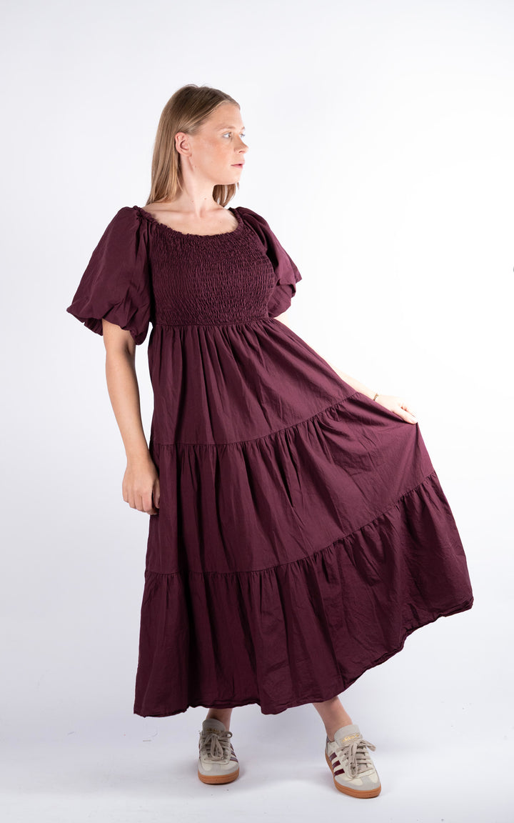 Mila Maxi Dress | Plum