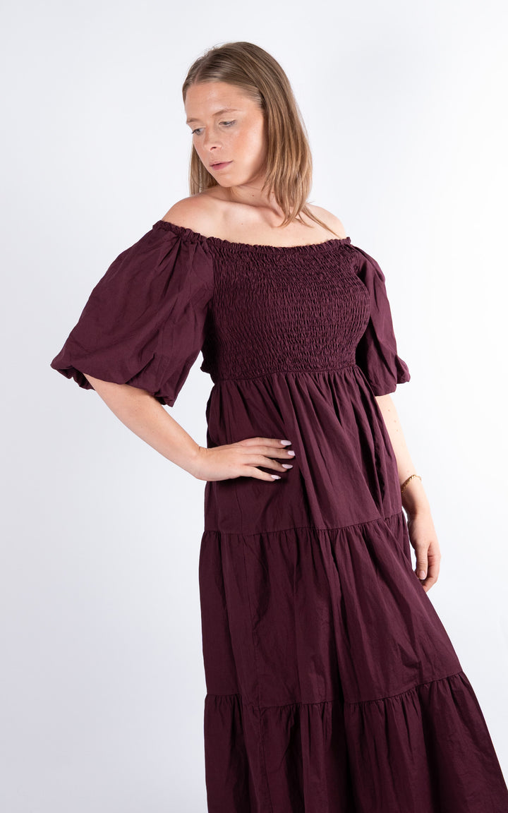Mila Maxi Dress | Plum
