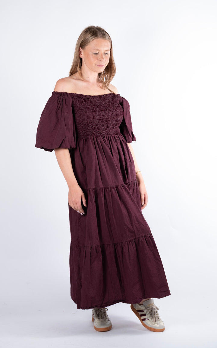 Mila Maxi Dress | Plum
