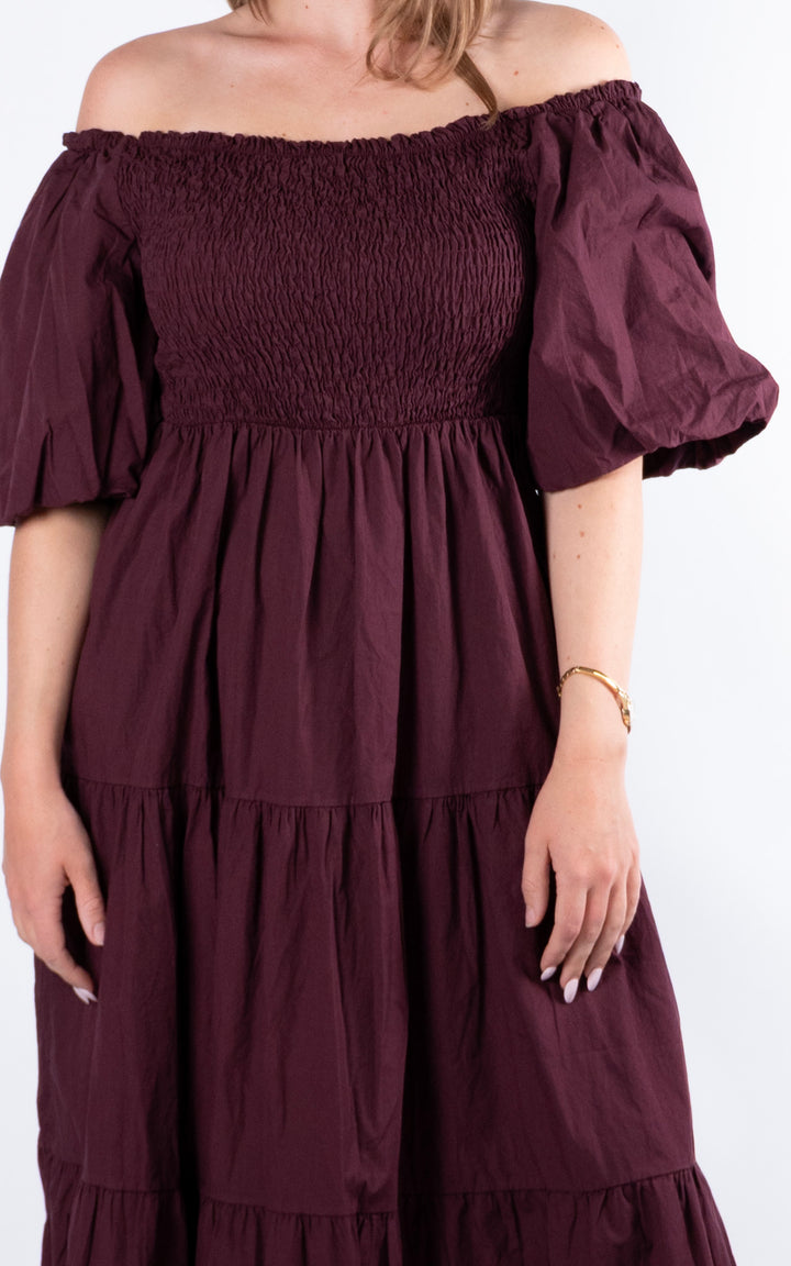 Mila Maxi Dress | Plum