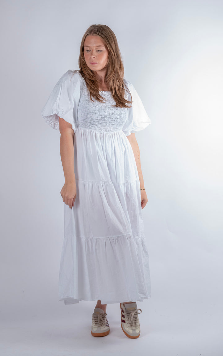 Mila Maxi Dress | White
