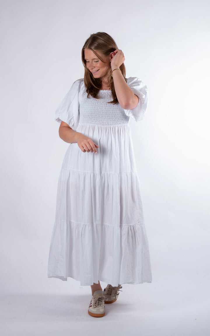 Mila Maxi Dress | White