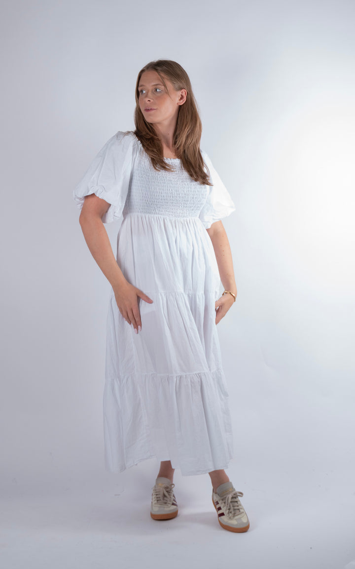 Mila Maxi Dress | White