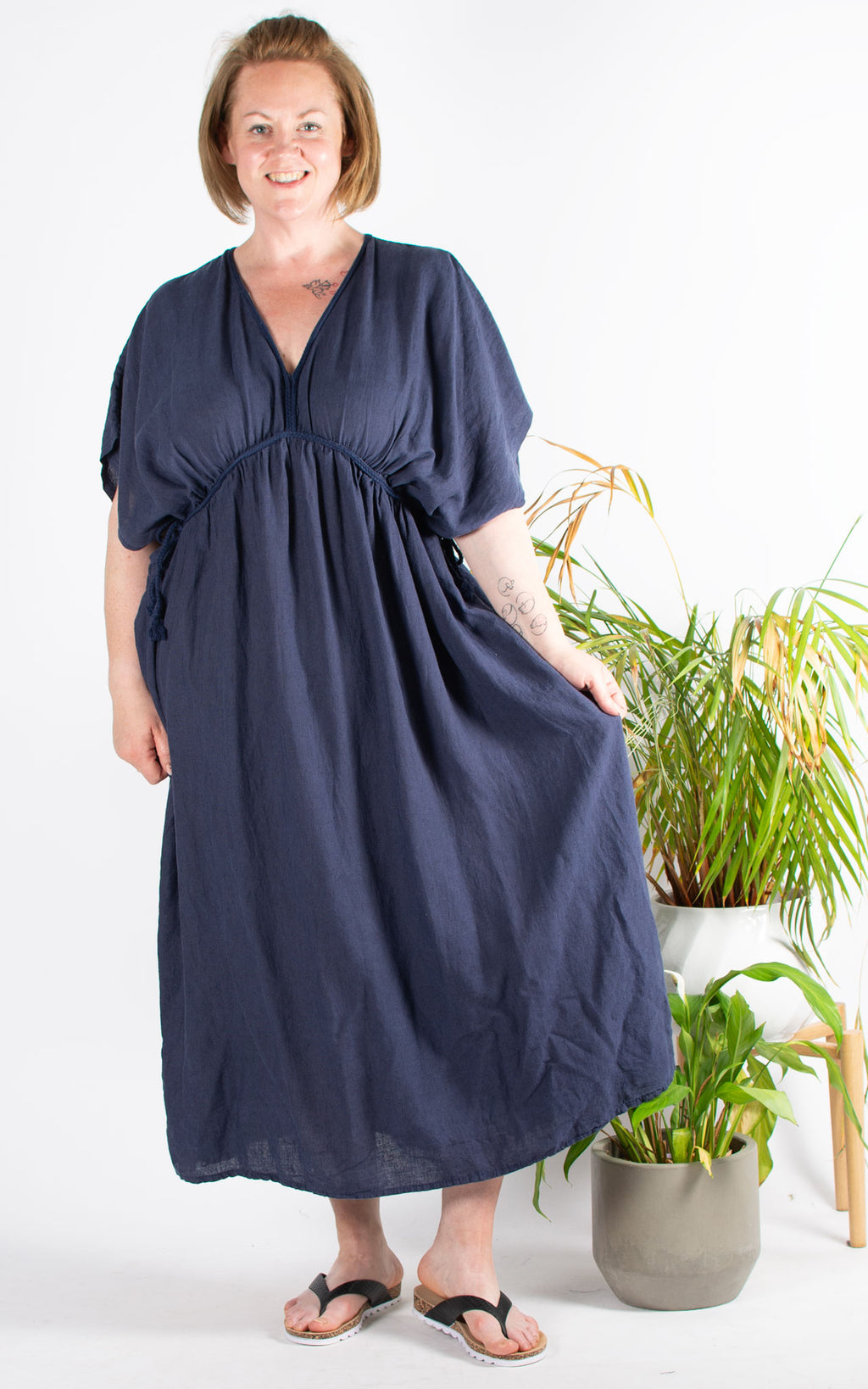 Mindy Dress | Navy