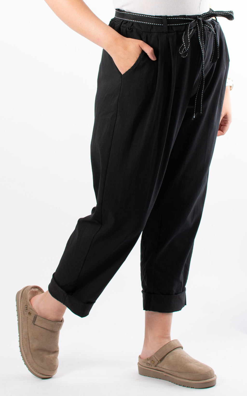 Mom Style Magic Trousers | Black