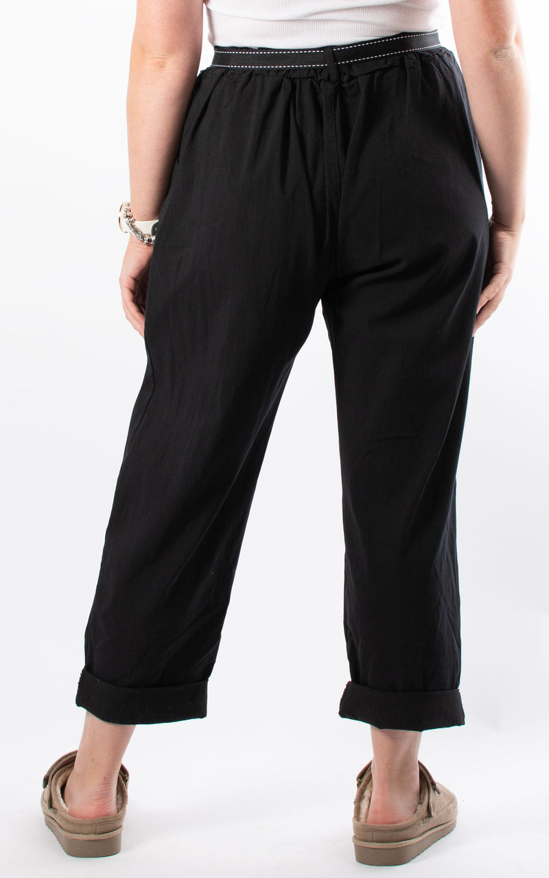 Mom Style Magic Trousers | Black