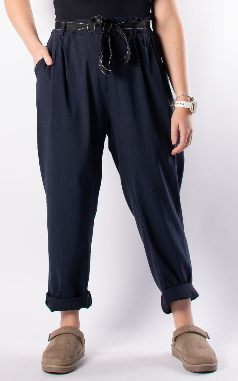 *PRE-ORDER* Mom Style Magic Trousers | Navy