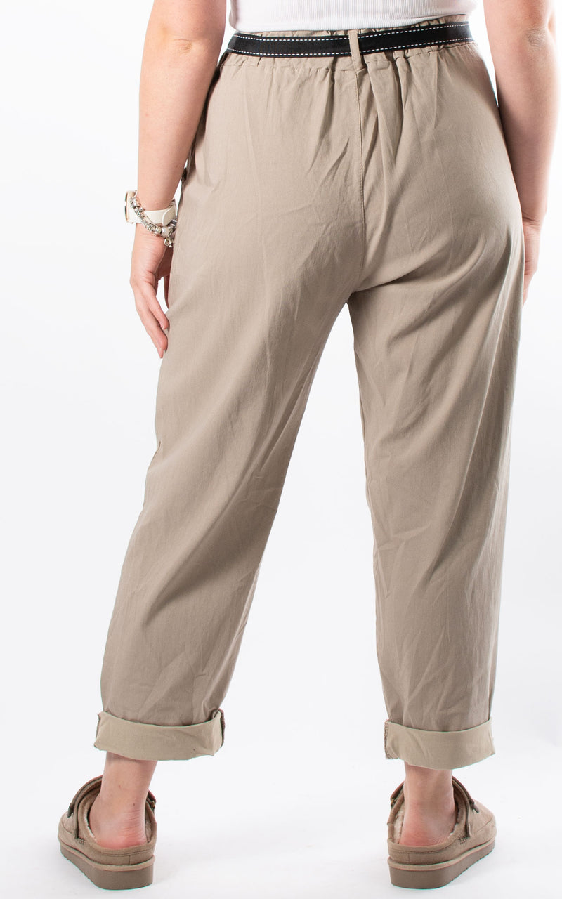 Mom Style Magic Trousers | Taupe