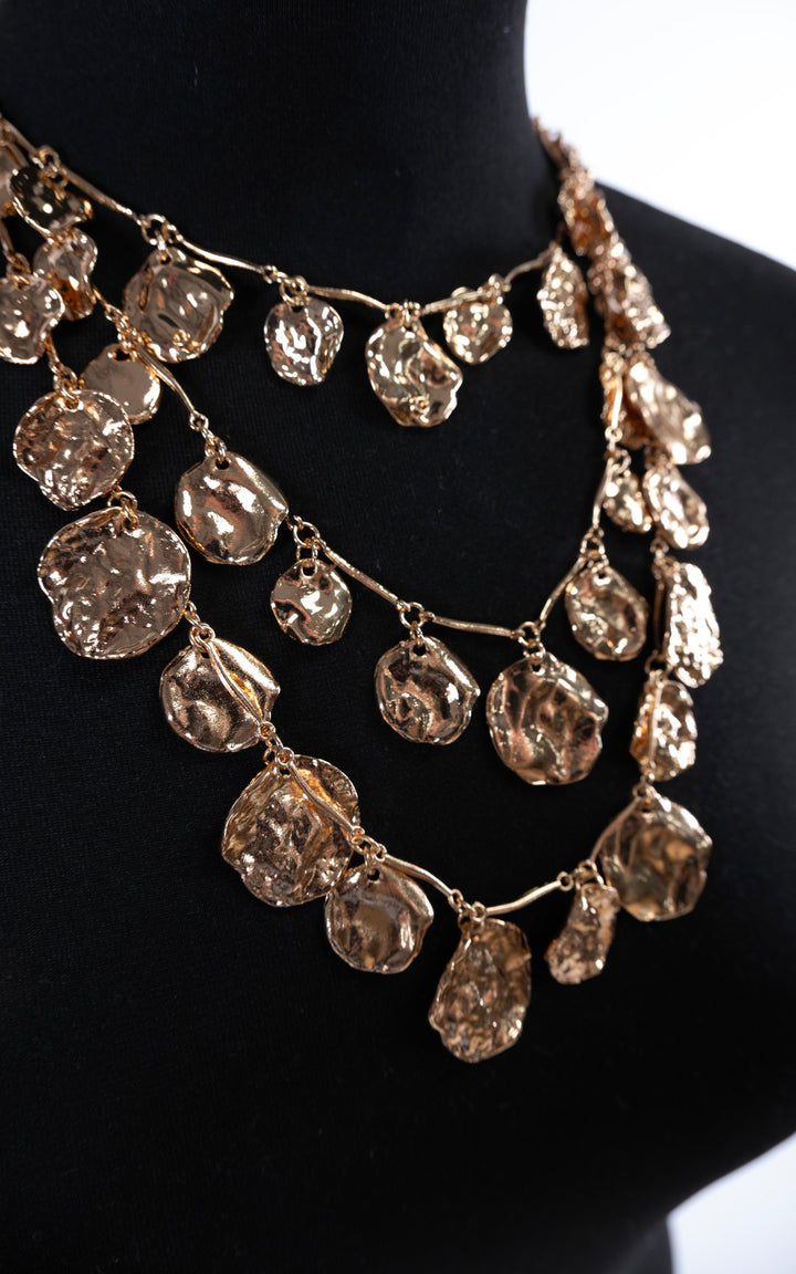 Multi Layered Necklace | Gold