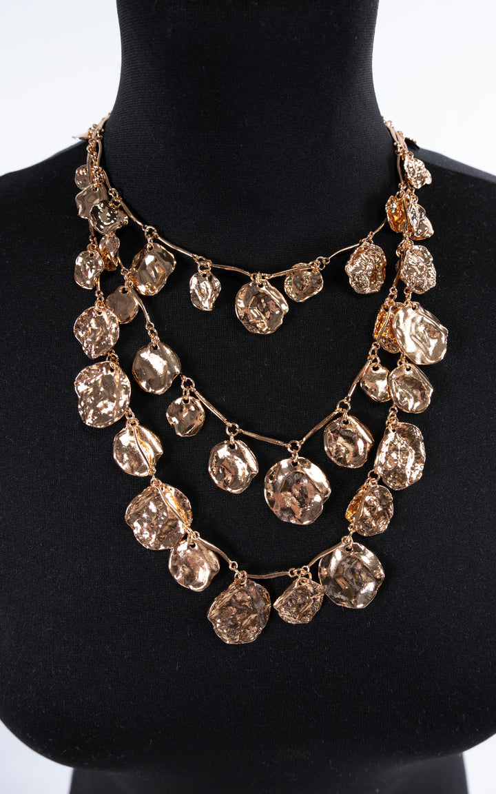 Multi Layered Necklace | Gold