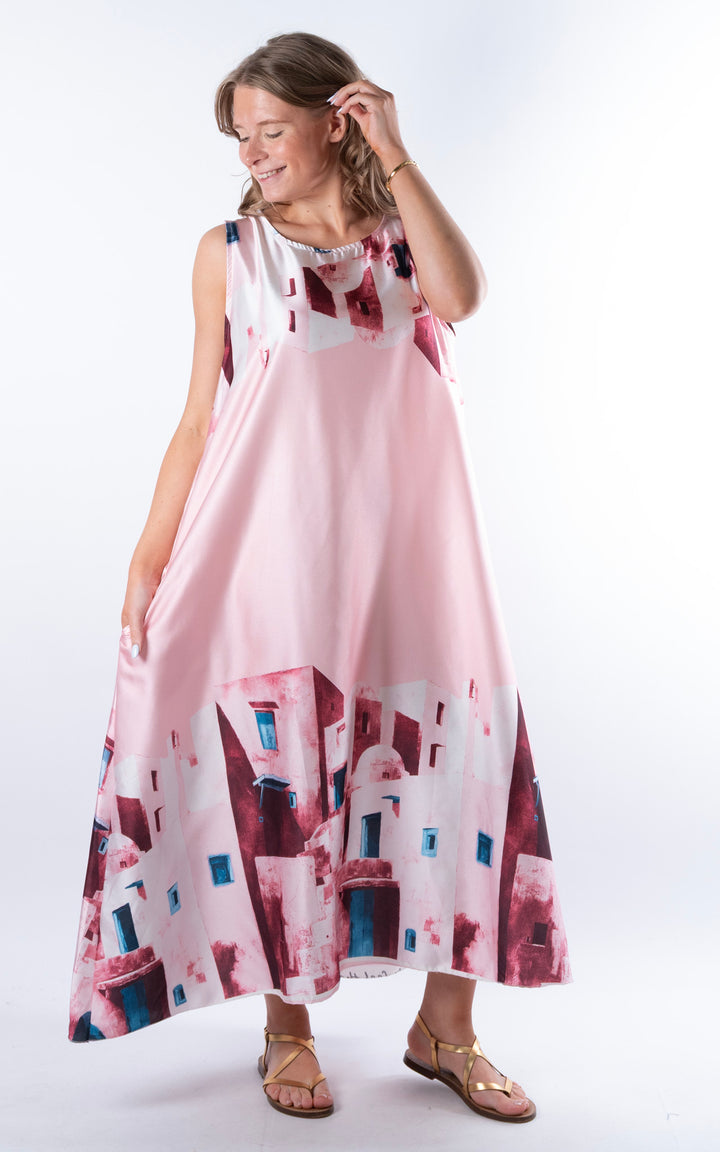 Mykonos Maxi Dress | Pink
