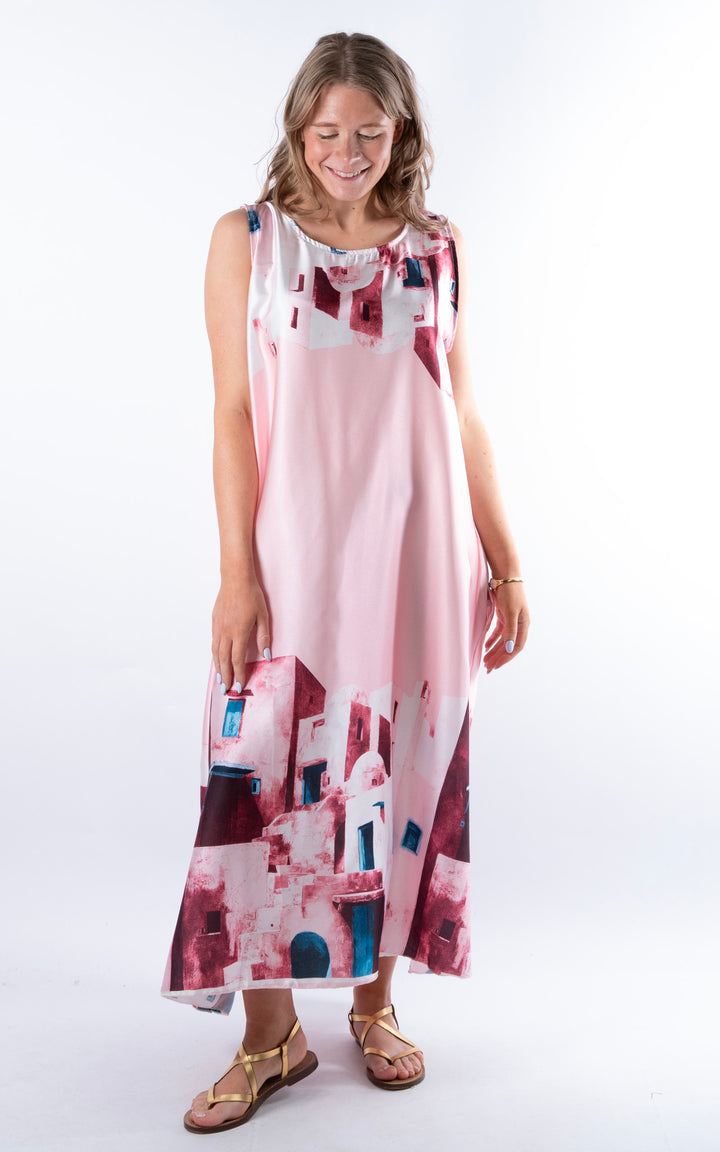 Mykonos Maxi Dress | Pink