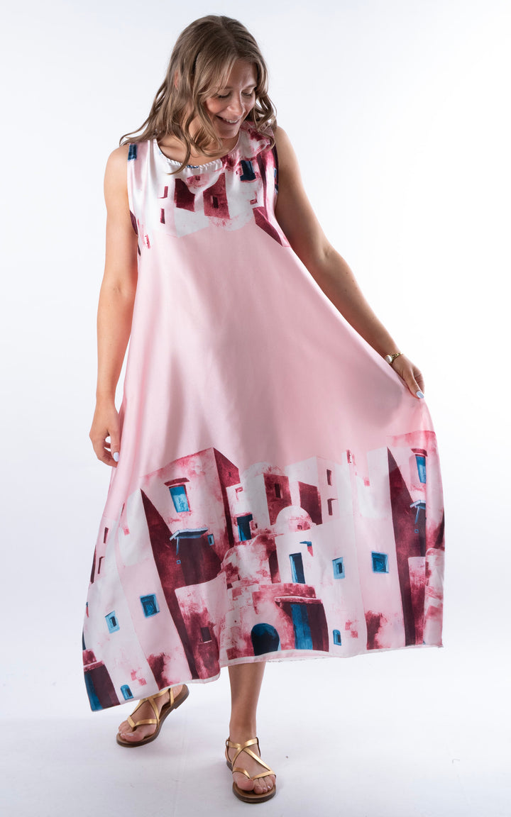 Mykonos Maxi Dress | Pink