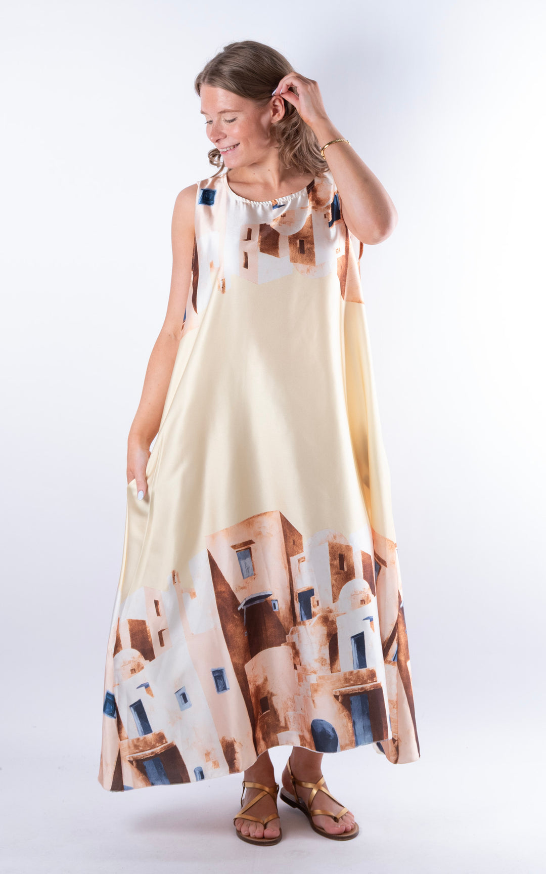 Mykonos Maxi Dress | Yellow