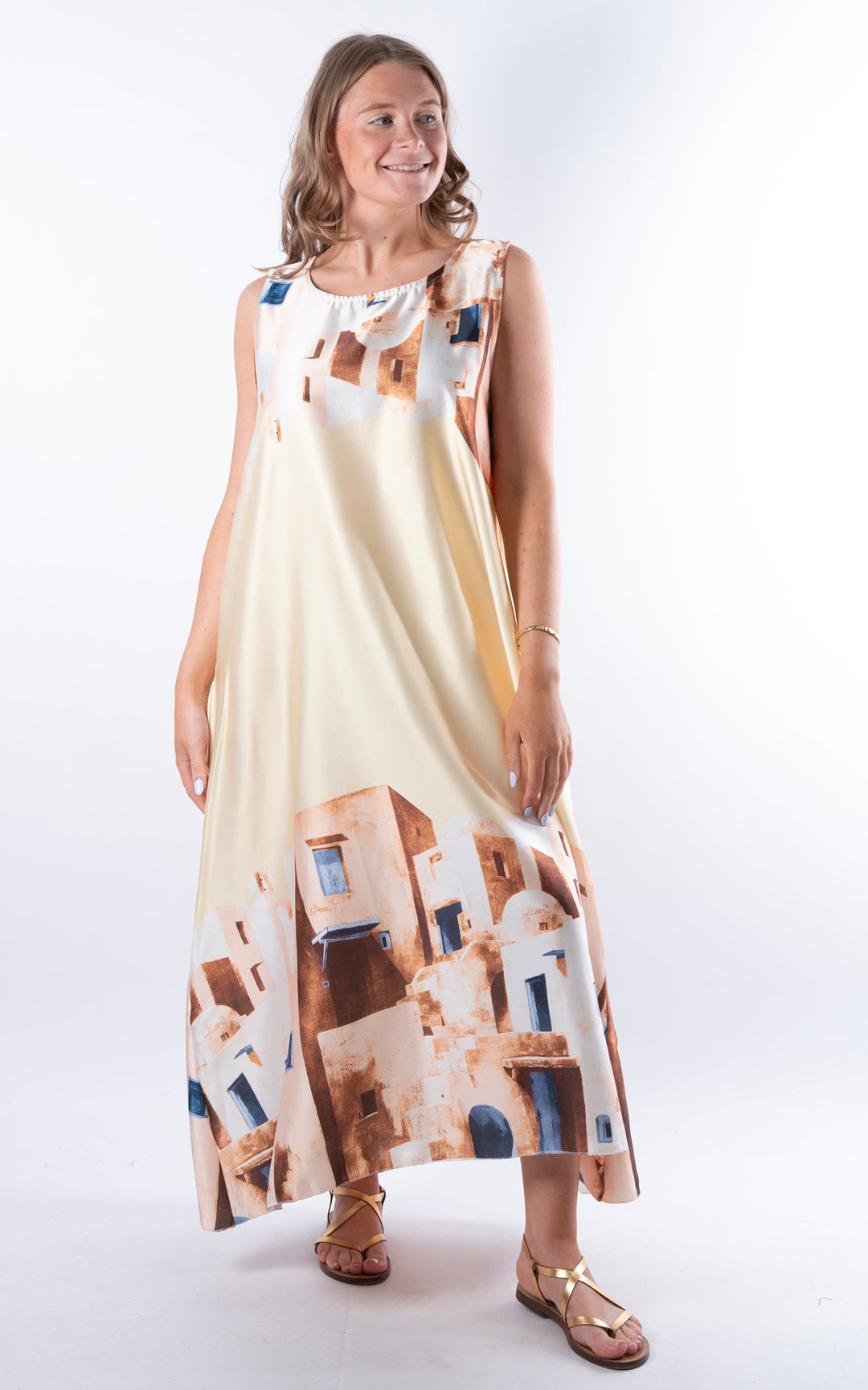 Mykonos Maxi Dress | Yellow