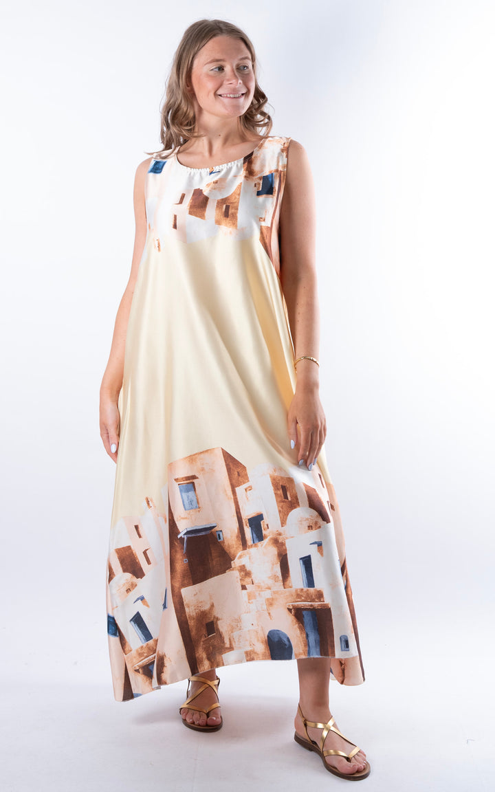 Mykonos Maxi Dress | Yellow
