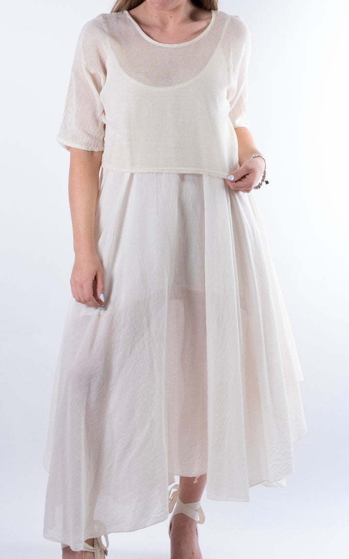 Nala Two-Piece Dress | Cream