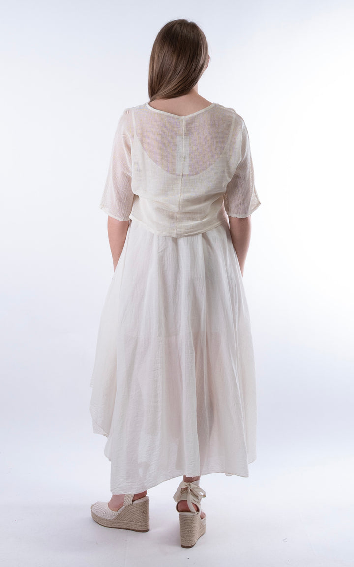 Nala Two-Piece Dress | Cream