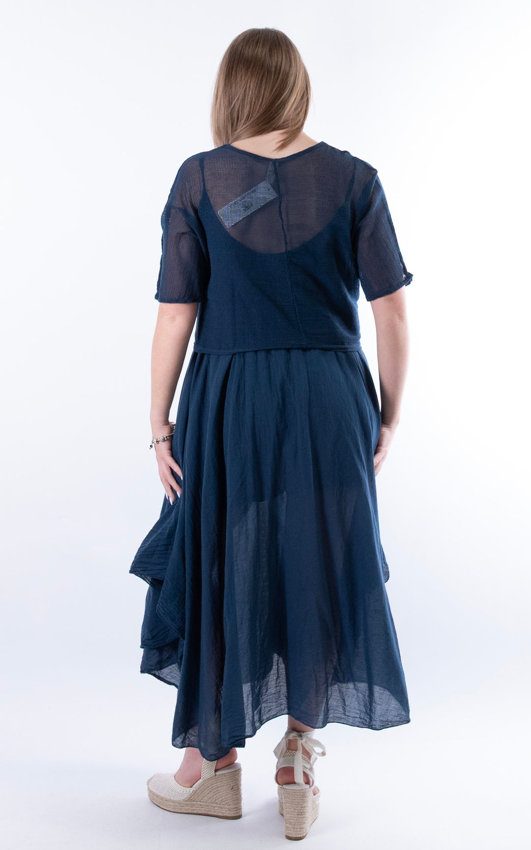 Nala Two-Piece Dress | Navy