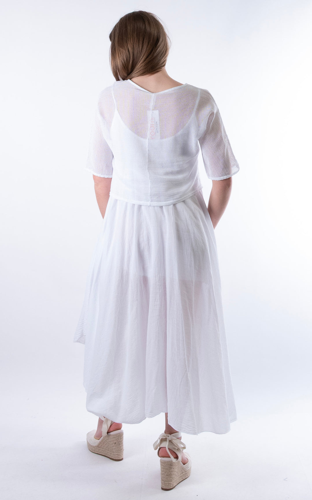 Nala Two-Piece Dress | White