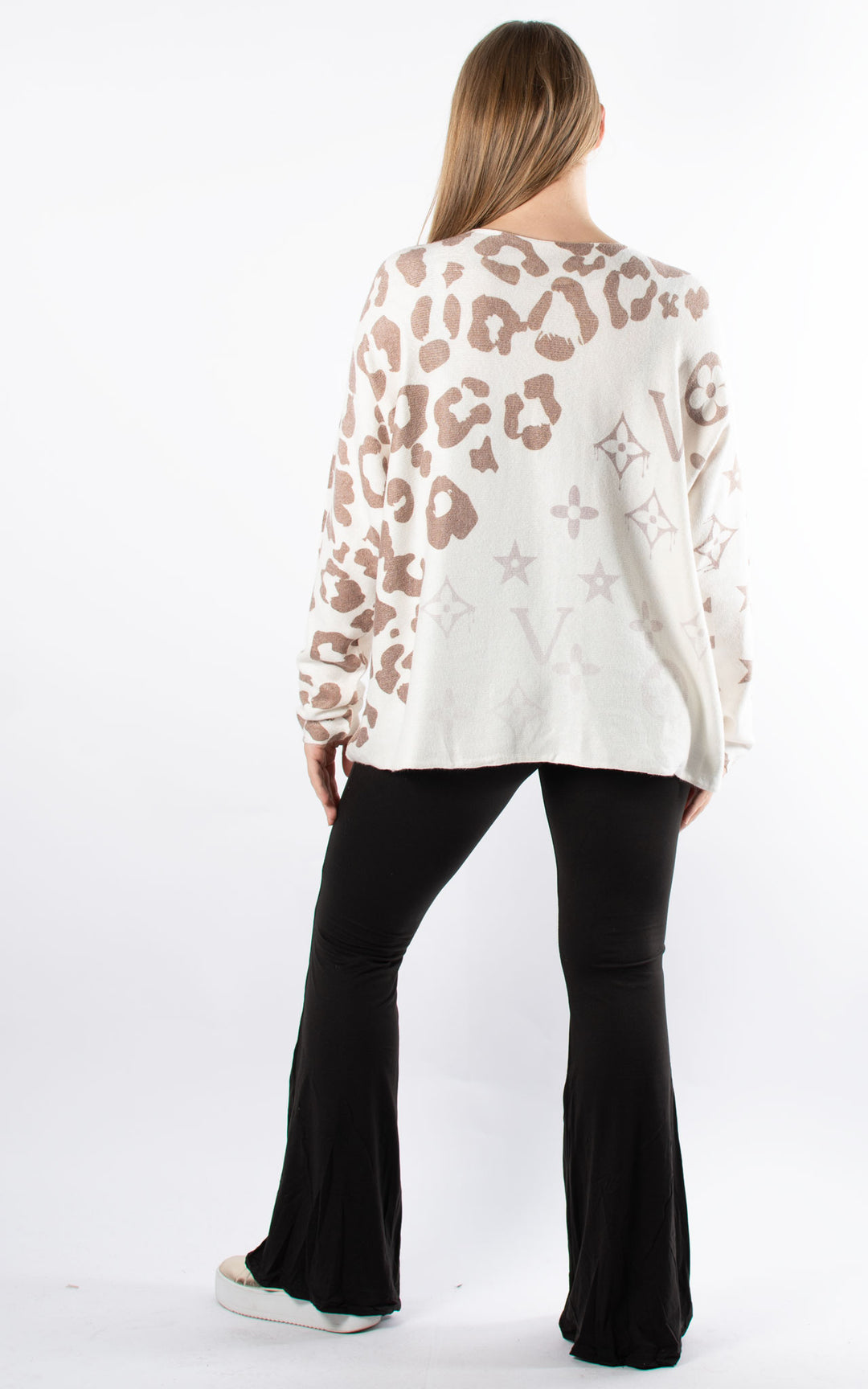 Naomi Thin Knit | Leopard | Mocha